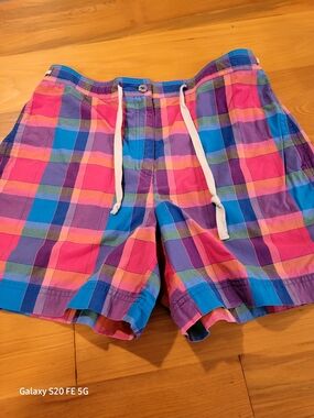 Lauren Ralph Lauren Multicolor Plaid Bermuda Shorts